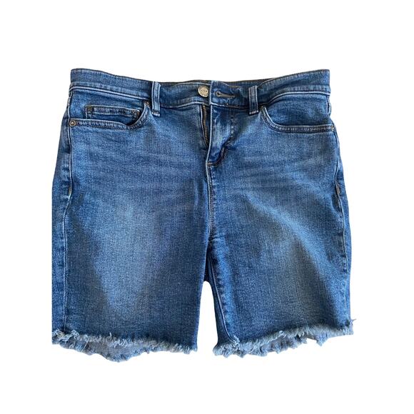 Loft  Denim Cut-Off‎ Shorts  Women's  4 - Picture 1 of 5